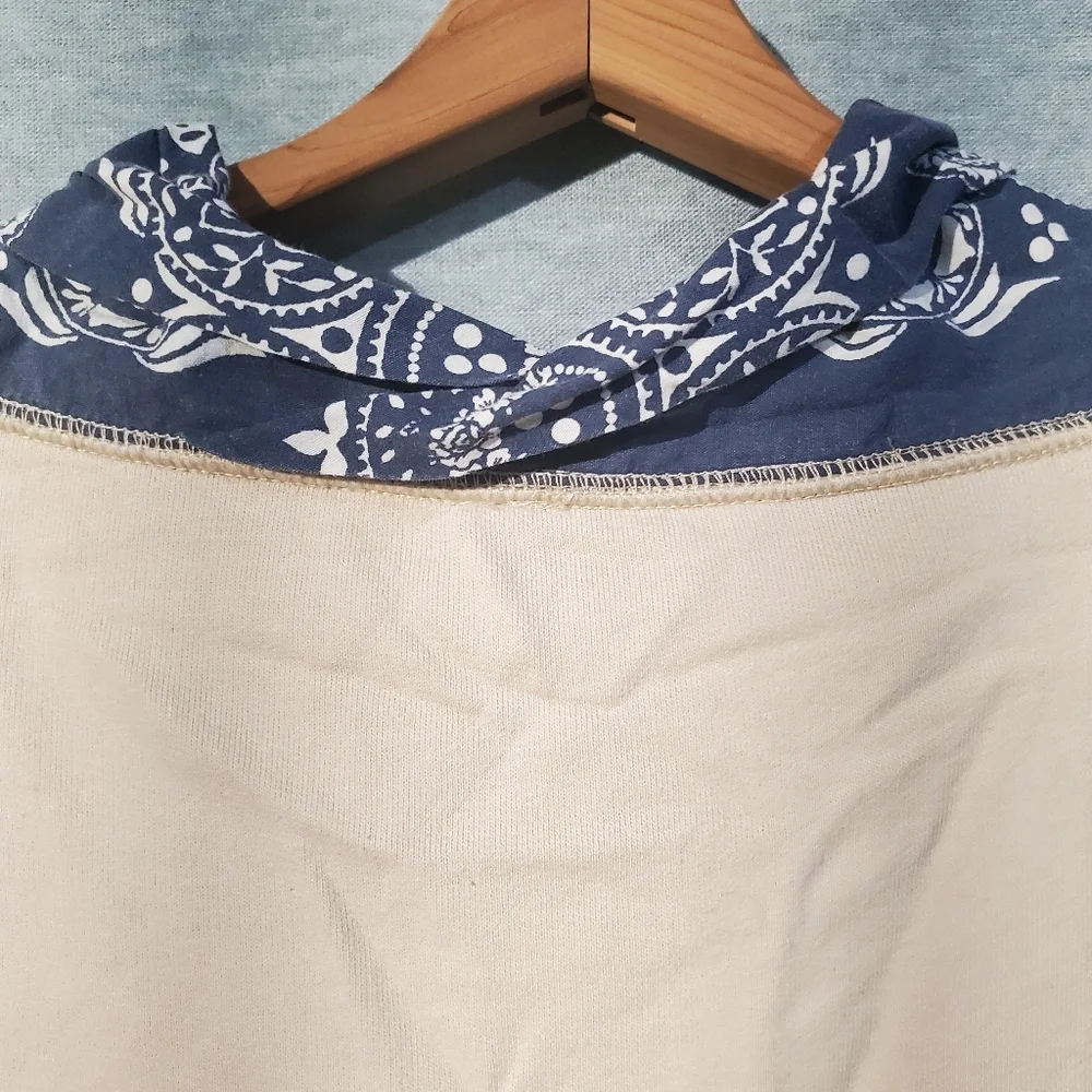 Free People James Bandana Sweatshirt Pullover - Picture 4 of 7